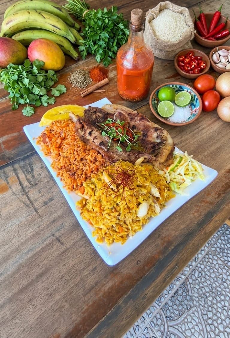 Bandeja trifasica con Chuleta